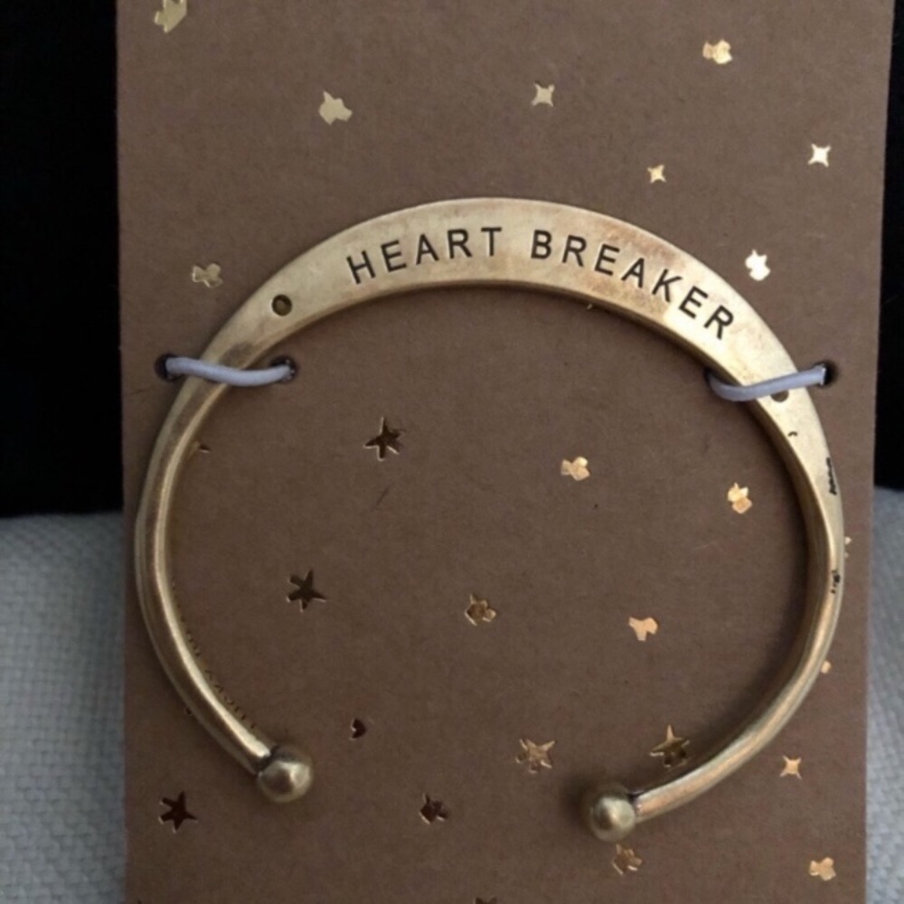 New Lucky Brand Brass Bangle Bracelet